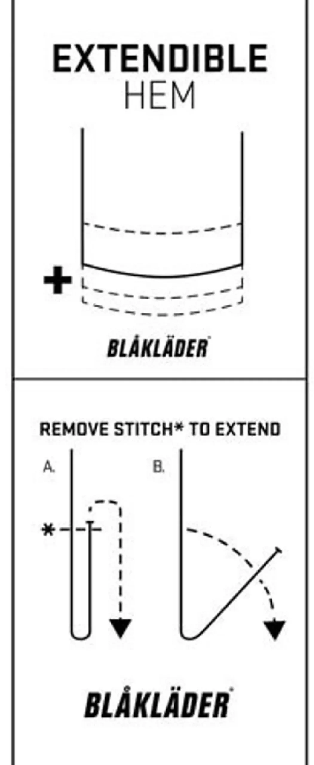 Blakläder Damen Stretchhose