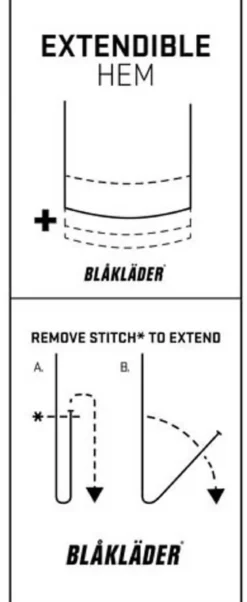 Blakläder Damen Stretchhose Denim 7159