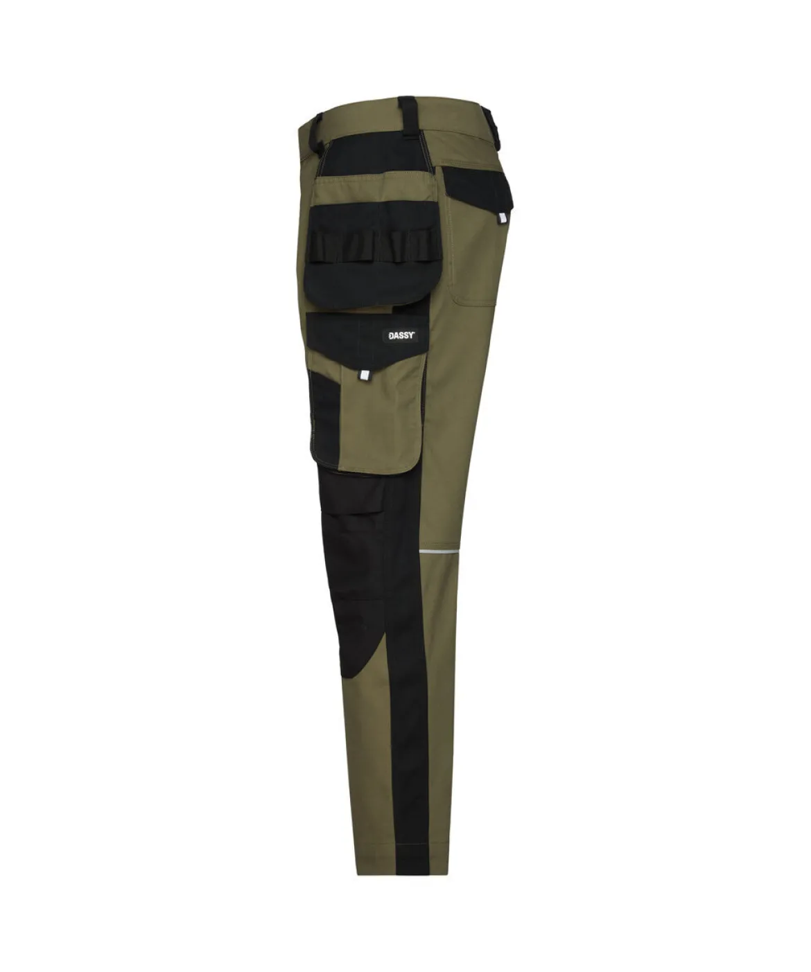 Dassy ® Rossi Flex Stretch-Arbeitshose mit Holstertaschen und Kniepolstertaschen