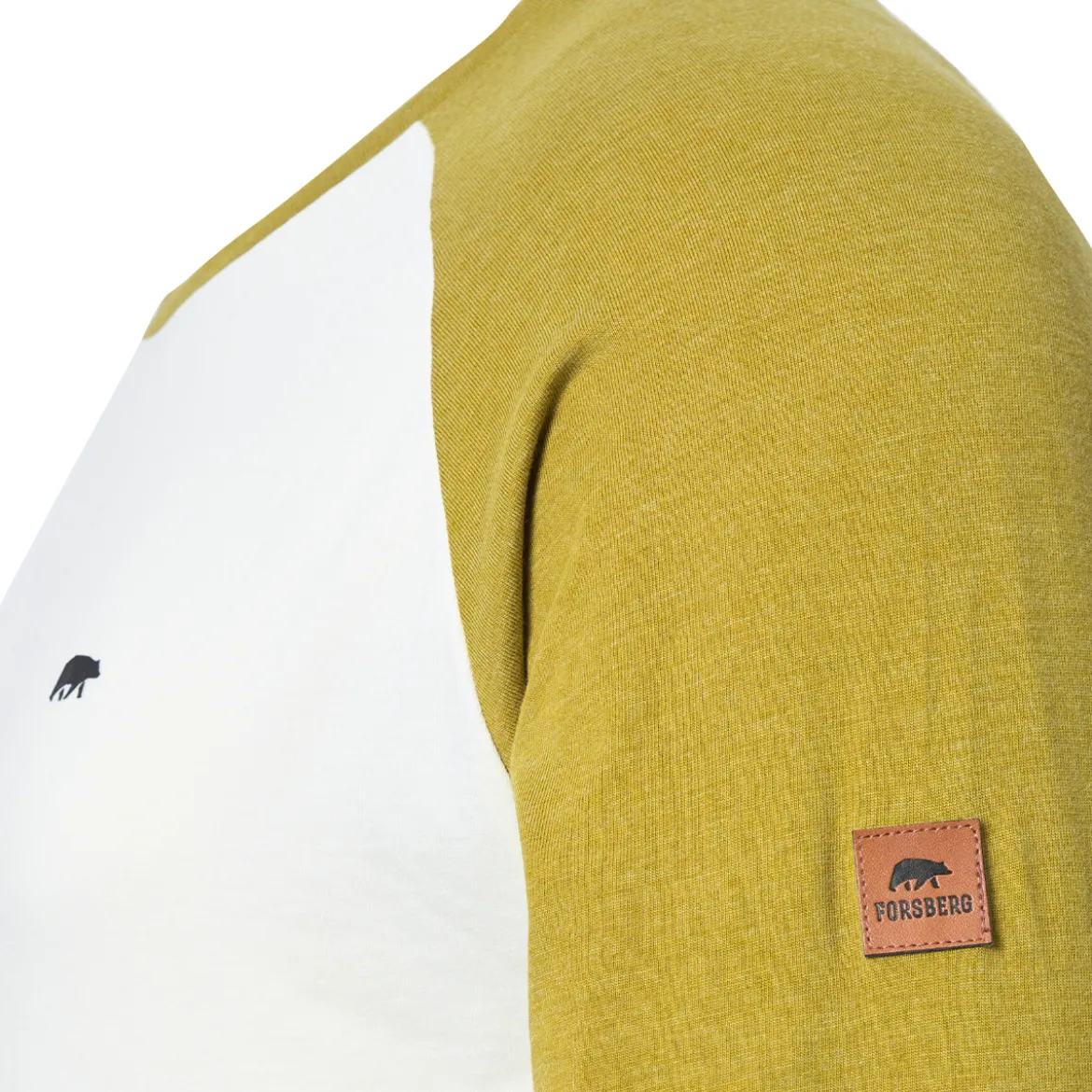 FORSBERG Longsleeve mit kleinem Gummi-Patch