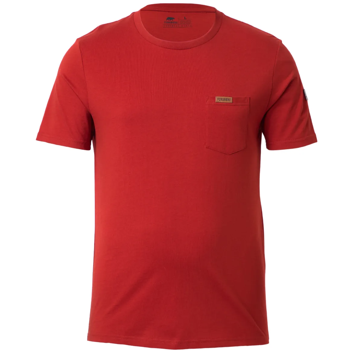 FORSBERG T-Shirt mit Brusttasche